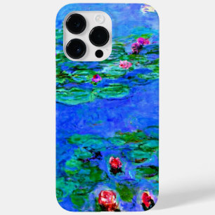 Claude Monet art: Water Lilies (red)  Case-Mate iPhone 14 Pro Max Case