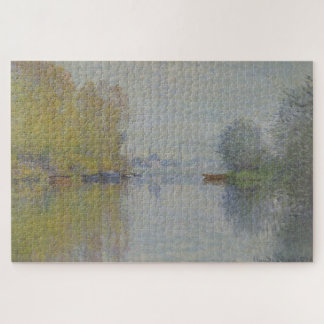 Claude Monet Autumn on the Seine Jigsaw Puzzle