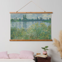 Claude Monet Banks Of The Seine French Old Art