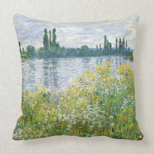 Claude Monet   Banks of the Seine, Vetheuil, 1880 Cushion