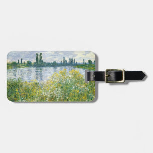 Claude Monet Banks of the Seine, Vetheuil, 1880 Luggage Tag