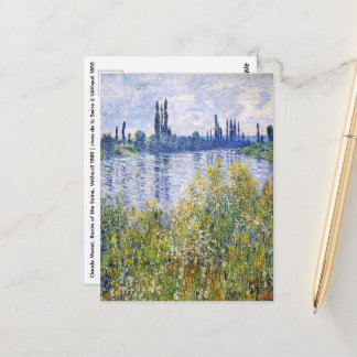 Claude Monet. Banks of the Seine, Vétheuil Postcard