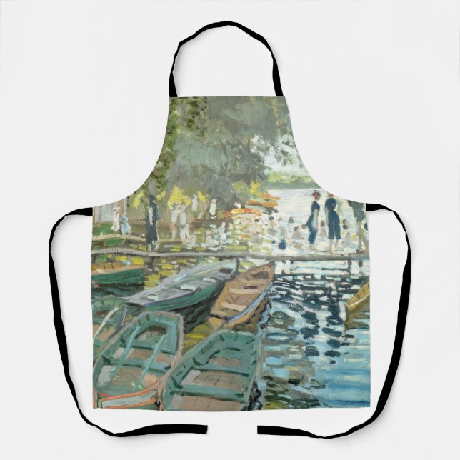 Claude Monet. Bathers at La Grenouillère Apron (Front)