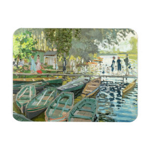 Claude Monet. Bathers at La Grenouillère Magnet