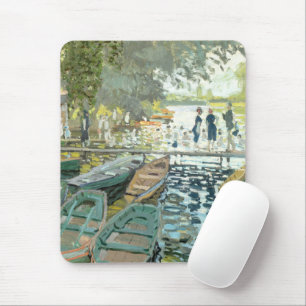 Claude Monet. Bathers at La Grenouillère Mouse Pad