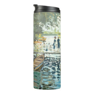 Claude Monet. Bathers at La Grenouillère Thermal Tumbler