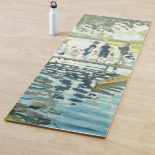 Claude Monet. Bathers at La Grenouillère Yoga Mat