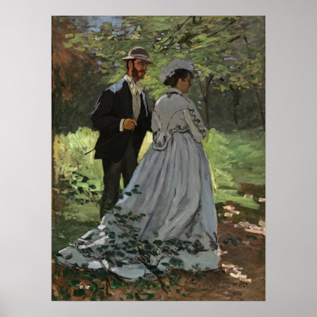 Claude Monet - Bazille and Camille,  Poster (Front)