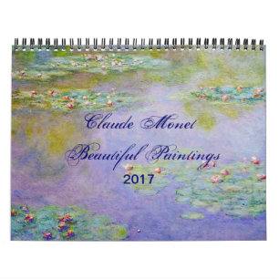 Claude Monet Beautiful Scenic Fine Art Calendar