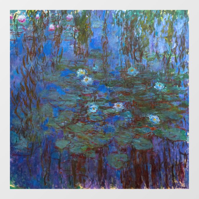 Claude Monet - Blue Water Lilies (Sheet)