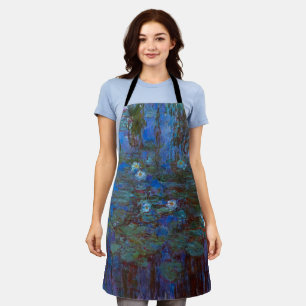 Claude Monet - Blue Water Lilies Apron