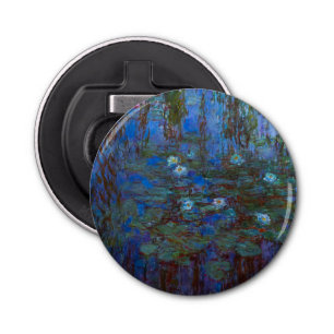 Claude Monet - Blue Water Lilies Bottle Opener