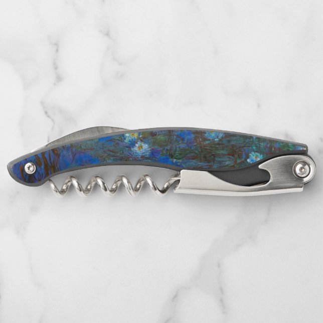 Claude Monet - Blue Water Lilies Corkscrew (Back)