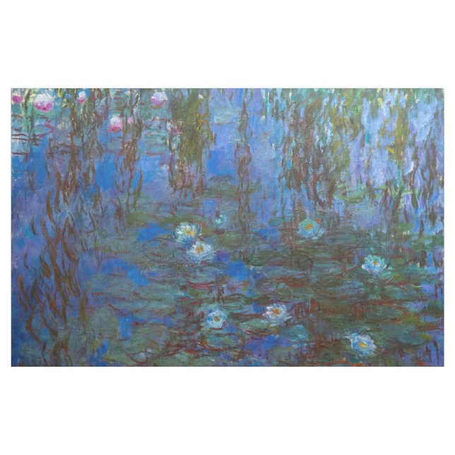 Claude Monet - Blue Water Lilies Fabric (Yard)