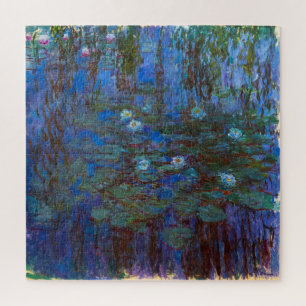Claude Monet - Blue Water Lilies Jigsaw Puzzle