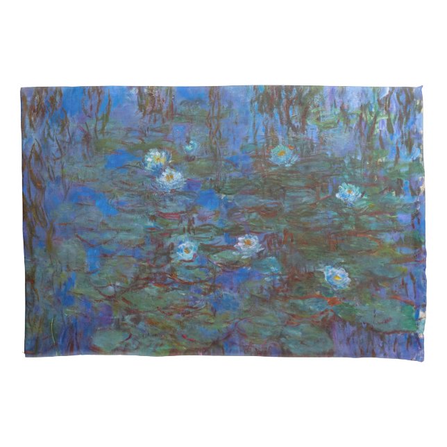 Claude Monet - Blue Water Lilies Pillowcase (Front)
