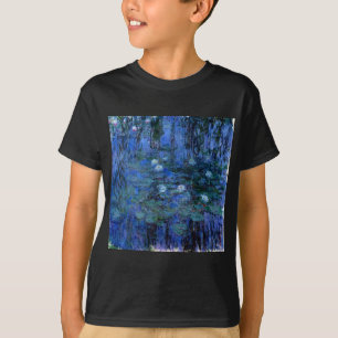Claude Monet Blue Water Lilies T-Shirt