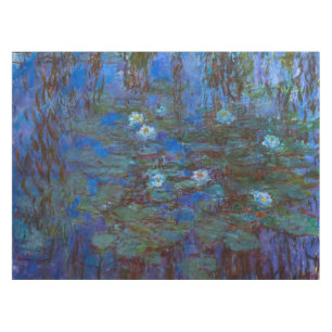 Claude Monet - Blue Water Lilies Tablecloth