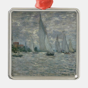 Claude Monet   Boats, or Regatta at Argenteuil Metal Tree Decoration