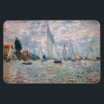 Claude Monet - Boats Regatta at Argenteuil Magnet<br><div class="desc">The Boats Regatta at Argenteuil / Regate a Argenteuil - Claude Monet,  Oil on Canvas,  1874</div>