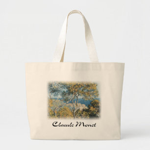 Claude Monet - Bordighera Large Tote Bag