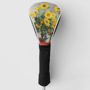 Claude Monet Bouquet of Sunflowers 1881 Art Golf Head Cover