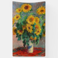 Claude Monet - Bouquet of Sunflowers