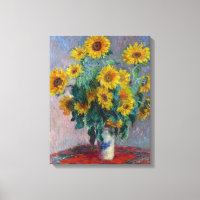 Claude Monet Bouquet of Sunflowers