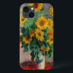 Claude Monet - Bouquet of Sunflowers iPhone 13 Case<br><div class="desc">Bouquet of Sunflowers / Bouquet de tournesols - Claude Monet,  Oil on Canvas,  1881</div>