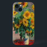 Claude Monet - Bouquet of Sunflowers iPhone 13 Case<br><div class="desc">Bouquet of Sunflowers / Bouquet de tournesols - Claude Monet,  Oil on Canvas,  1881</div>