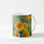 Claude Monet - Bouquet of Sunflowers Coffee Mug<br><div class="desc">Bouquet of Sunflowers / Bouquet de tournesols - Claude Monet,  Oil on Canvas,  1881</div>