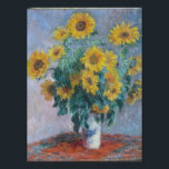 Claude Monet - Bouquet Of Sunflowers, Photo Print<br><div class="desc">Claude Monet - Bouquet Of Sunflowers,  1880. Famous art painting.</div>