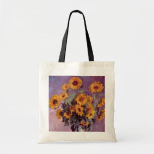 Claude Monet - Bouquet of Sunflowers Tote Bag