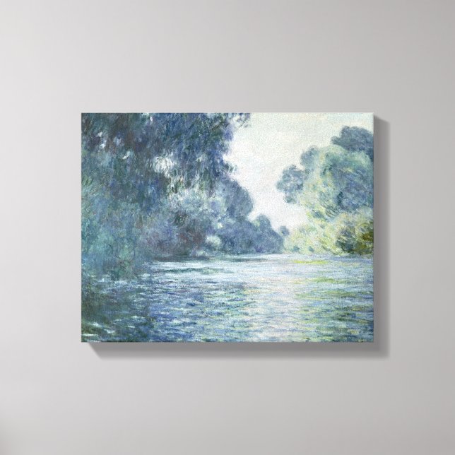 Claude Monet | Branch of the Seine near Giverny Canvas Print (Front)