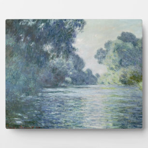Claude Monet Branch of the Seine near Giverny Plaque