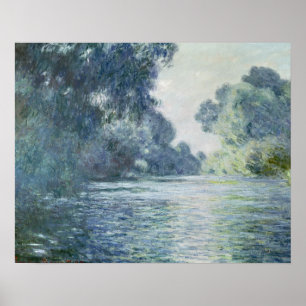 Claude Monet Branch of the Seine near Giverny Poster