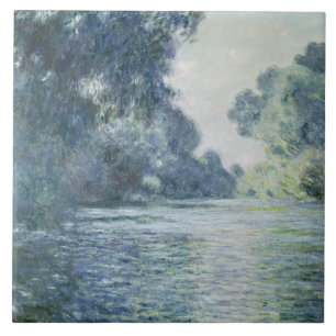Claude Monet Branch of the Seine near Giverny Tile