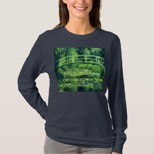Claude Monet: Bridge Over a Pond of Water Lilies T-Shirt