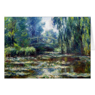 Claude Monet Bridge Over Water Lily Pond