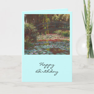 Claude Monet Card