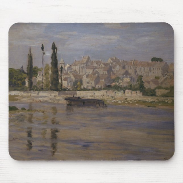 Claude Monet | Carrieres-Saint-Denis, 1872 Mouse Pad (Front)