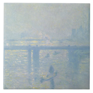 Claude Monet - Charing Cross Bridge Tile