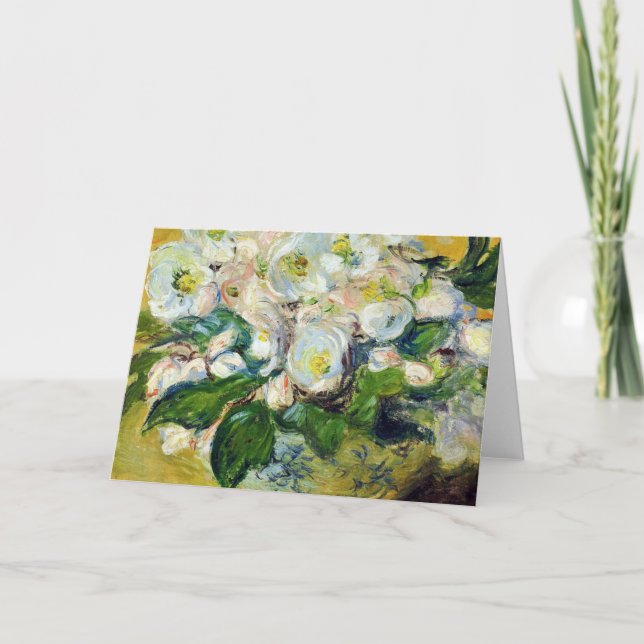 Claude Monet - Christmas Roses Card (Front)