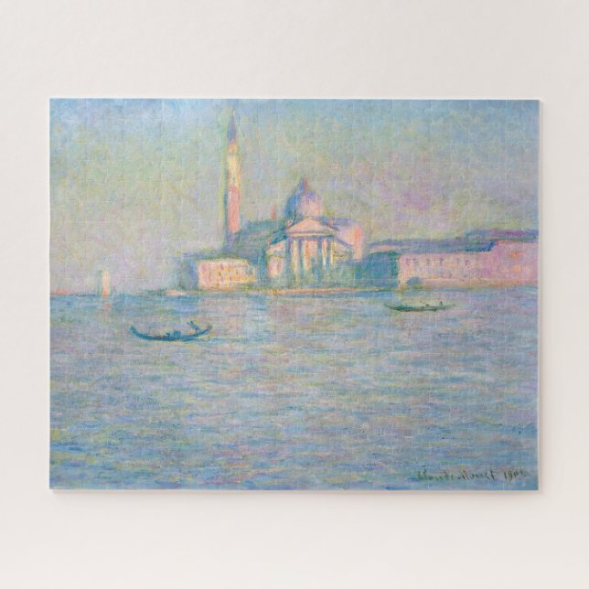 Claude Monet - Church of San Giorgio Maggiore Jigsaw Puzzle (Horizontal)