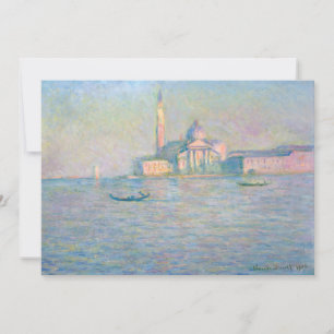 Claude Monet - Church of San Giorgio Maggiore Thank You Card