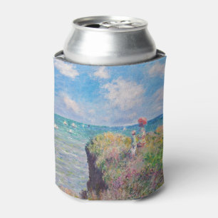 Claude Monet - Cliff Walk at Pourville Can Cooler