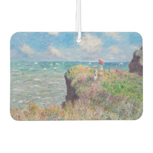 Claude Monet - Cliff Walk at Pourville Car Air Freshener