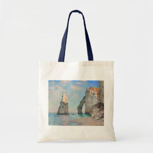 Claude Monet - Cliffs at Etretat Tote Bag