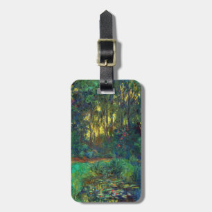 Claude Monet - Corner of a Pond with Waterlilies Luggage Tag