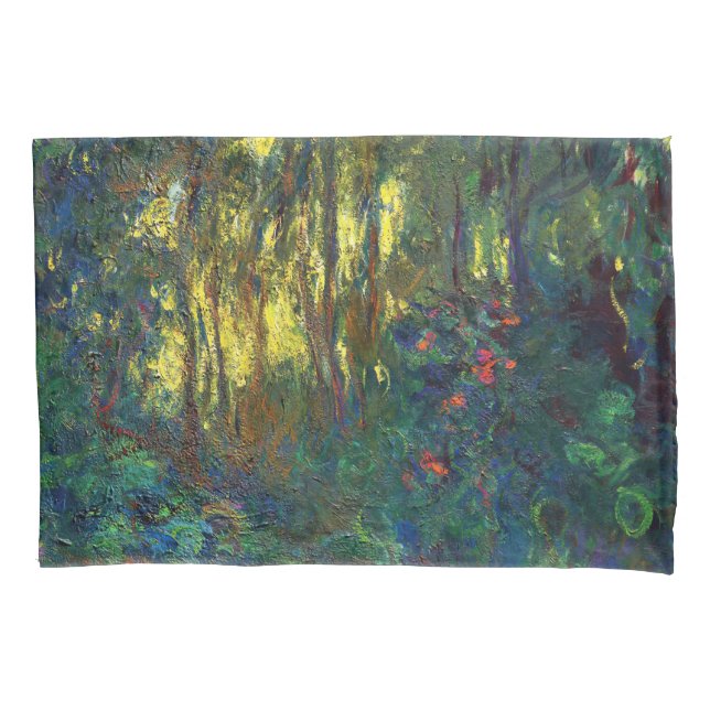 Claude Monet - Corner of a Pond with Waterlilies Pillowcase (Front)